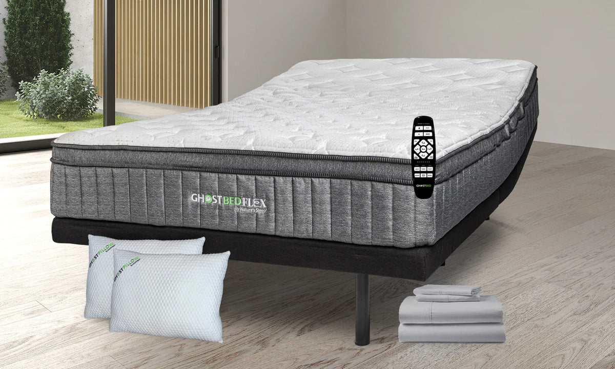 Inspirato GhostBed Flex Hybrid Queen Bundle GhostBed®